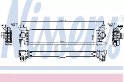 Интеркулер NISSENS 96016
