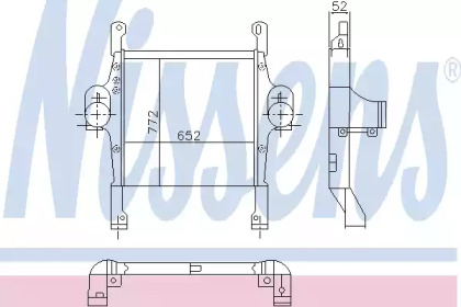 Интеркулер NISSENS 97046