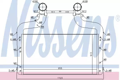Интеркулер NISSENS 96083