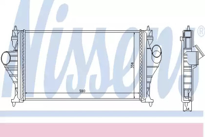 Теплообменник NISSENS 96838