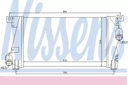 Интеркулер NISSENS 96848