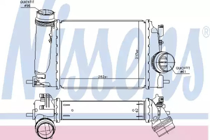 Интеркулер NISSENS 961120