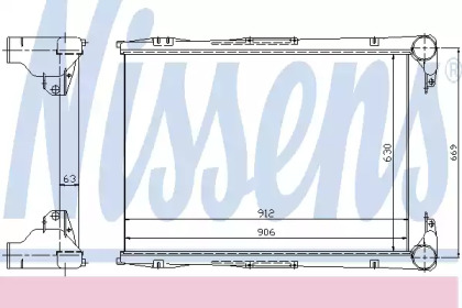 Теплообменник NISSENS 96968