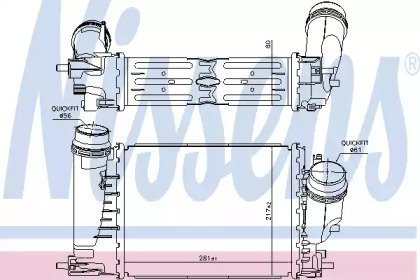 Интеркулер NISSENS 961429