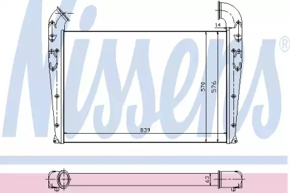 Теплообменник NISSENS 96992