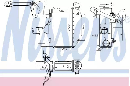Интеркулер NISSENS 96164