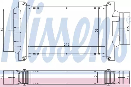 Теплообменник NISSENS 96777