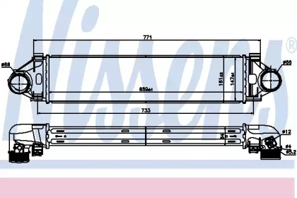 Теплообменник NISSENS 96476