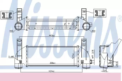 Теплообменник NISSENS 96219