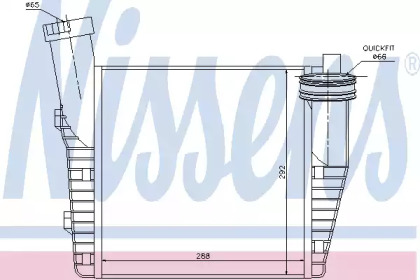 Теплообменник NISSENS 96688