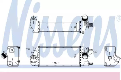 Интеркулер NISSENS 96271
