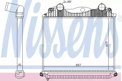 Теплообменник NISSENS 97049
