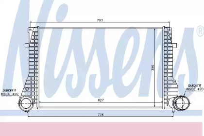 Теплообменник NISSENS 96633