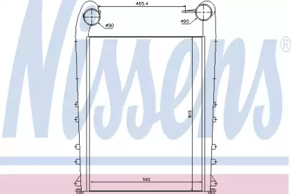 Теплообменник NISSENS 97058