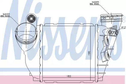 Теплообменник NISSENS 96679