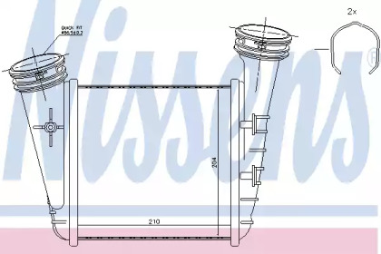 Интеркулер NISSENS 96468