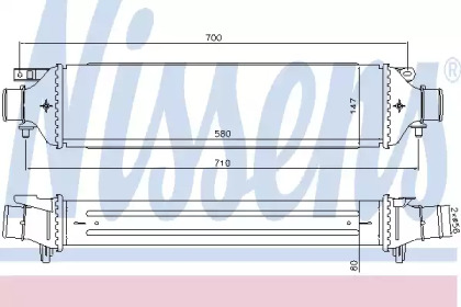 Теплообменник NISSENS 96477