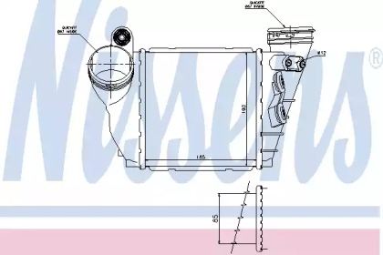 Теплообменник NISSENS 96487