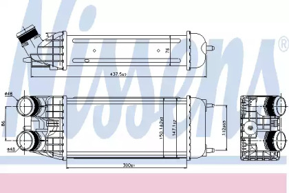 Интеркулер NISSENS 96509