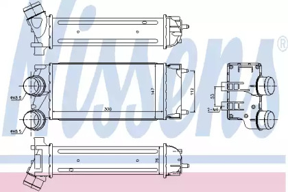 Интеркулер NISSENS 96514