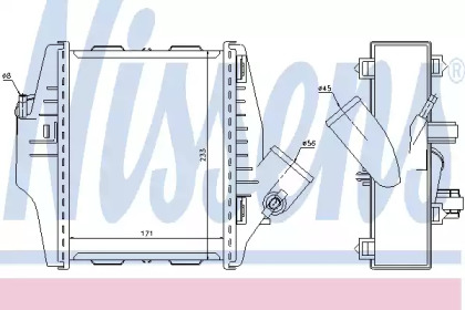 Теплообменник NISSENS 96579