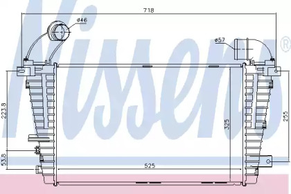 Теплообменник NISSENS 96590