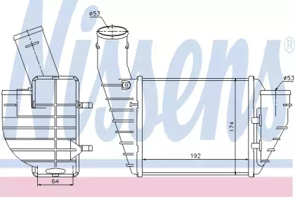 Теплообменник NISSENS 96691