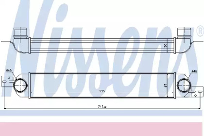 Теплообменник NISSENS 96717