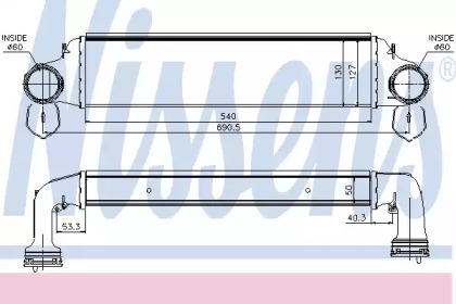 Интеркулер NISSENS 96723