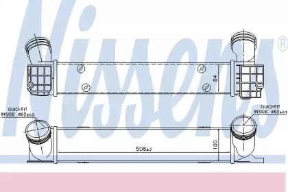 Теплообменник NISSENS 96725