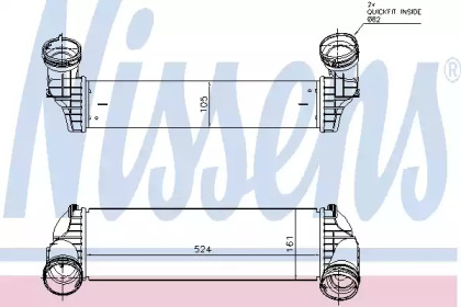 Интеркулер NISSENS 96364