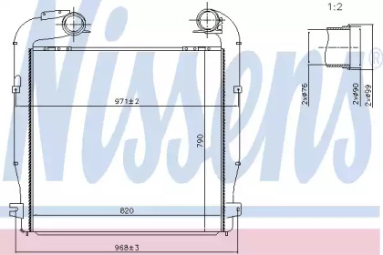 Интеркулер NISSENS 97080