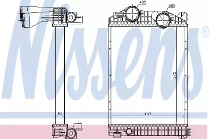 Теплообменник NISSENS 96969