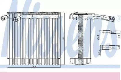 Испаритель NISSENS 92129
