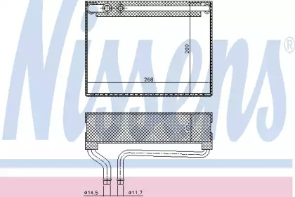 Испаритель NISSENS 92186