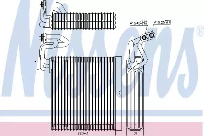 Испаритель NISSENS 92214