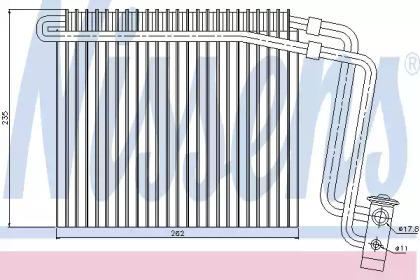 Испаритель NISSENS 92248