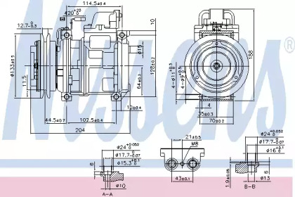 Компрессор NISSENS 890028