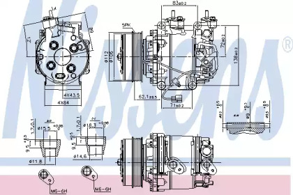 Компрессор NISSENS 890035