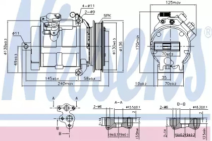 Компрессор NISSENS 890049