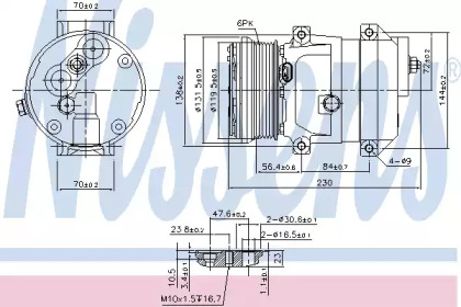 Компрессор NISSENS 890050