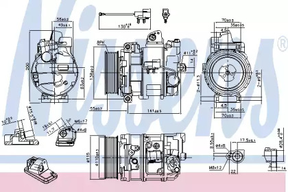 Компрессор NISSENS 890082