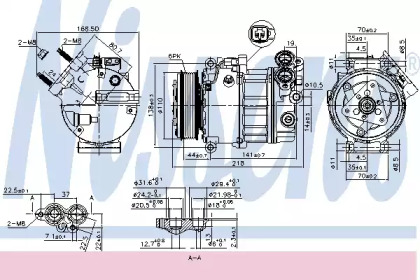 Компрессор NISSENS 890125