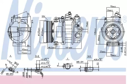 Компрессор NISSENS 890140