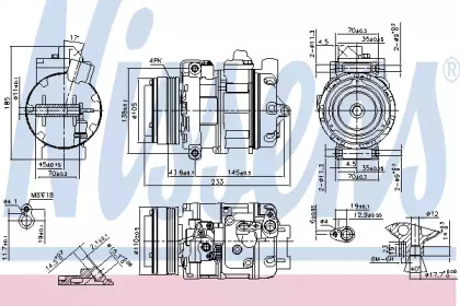 Компрессор NISSENS 890292