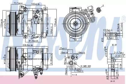 Компрессор NISSENS 890332