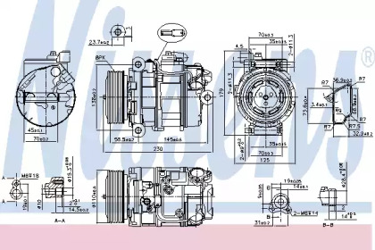 Компрессор NISSENS 890358