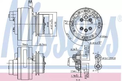 Компрессор NISSENS 890368