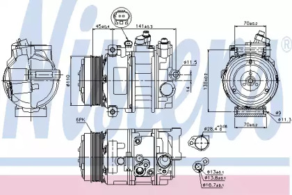 Компрессор NISSENS 89039