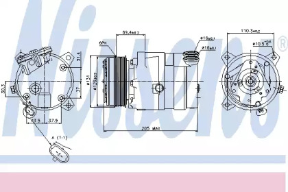 Компрессор NISSENS 89062